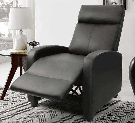 Displays the recliner position of this recliner